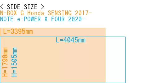#N-BOX G Honda SENSING 2017- + NOTE e-POWER X FOUR 2020-